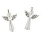 thumbnail image 5 of Handcrafts Angel Charms Colr Colgantes Pendiente Dangles Kids Crafts 12pcs Sunnimix Colgante de dijes de ángel, 5 of 8