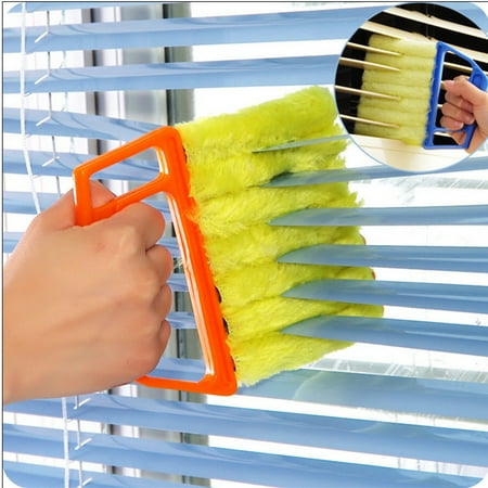 Microfibre Venetian Blind Brush Window Air Conditioner Duster Dirt Clean (Best Way To Clean Venetian Blinds At Home)