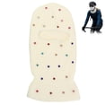thumbnail image 1 of Womens Rhinestone Balaclava Hat - 2-in-1 Winter Knit Scarf & Full Face Mask Beanie for Cycling, Skiing, 1 of 7