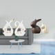 thumbnail image 2 of Estatuas de cisnes,Estatua de cisne de cerámica Escultura de mesa de cisne Elegante,Estatua de cerámica,Juego de estatuas de cerámica para decoración de mesa de oficina en casa,Figuras para, 2 of 8