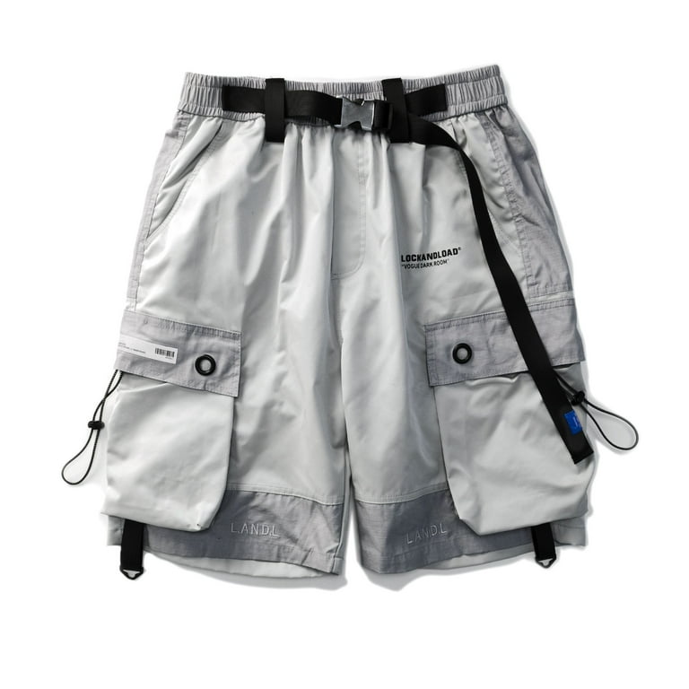Niepce Inc Summer Gray Men's Techwear Streetwear Cargo Niepce Inc Summer Gray Men's Techwear Streetwear Cargo
