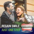 thumbnail image 1 of Dientes falsos Dientes cosméticos Comodidad Mandíbula superior e inferior Dentadura Chapa Dientes cosméticos LingWen 8390605721106, 1 of 1