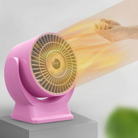 

Space Heater Electric Desktop Heater High Output Fan For Home Bedroom Office Desk Indoor | Portable Electric Heater With Filter