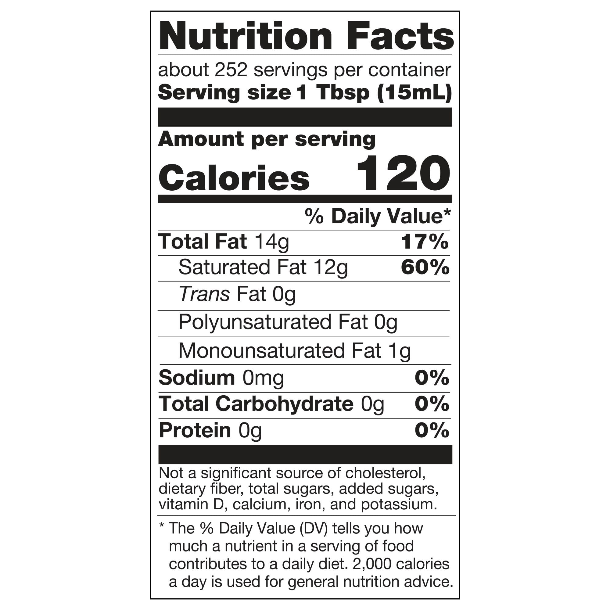 (2 pack) BetterBody Foods Organic Refined Coconut Oil, 1 Gallon