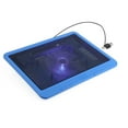 thumbnail image 2 of Cooler Laptop Cooler Cooling Pad Base Big Fan USB Stand for 14" Or Below Notebook, 2 of 7