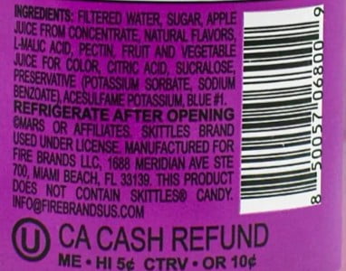SKITTLES Flavored Drink - Wild Berry Flavors 14 Fl oz. Bottle - Pack Of 12