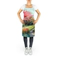 thumbnail image 2 of North Carolina Dogwoods in Watercolor Apron 27 in x 30 in, 2 of 5