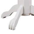 thumbnail image 3 of Pemberly Row Contemporary 42" Wood Height Pub Table in Buttermilk, 3 of 5