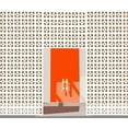 thumbnail image 2 of Bucheli, Jen 17x15 Black Ornate Wood Framed with Double Matting Museum Art Print Titled - Mid Century Modern Front Door, 2 of 4