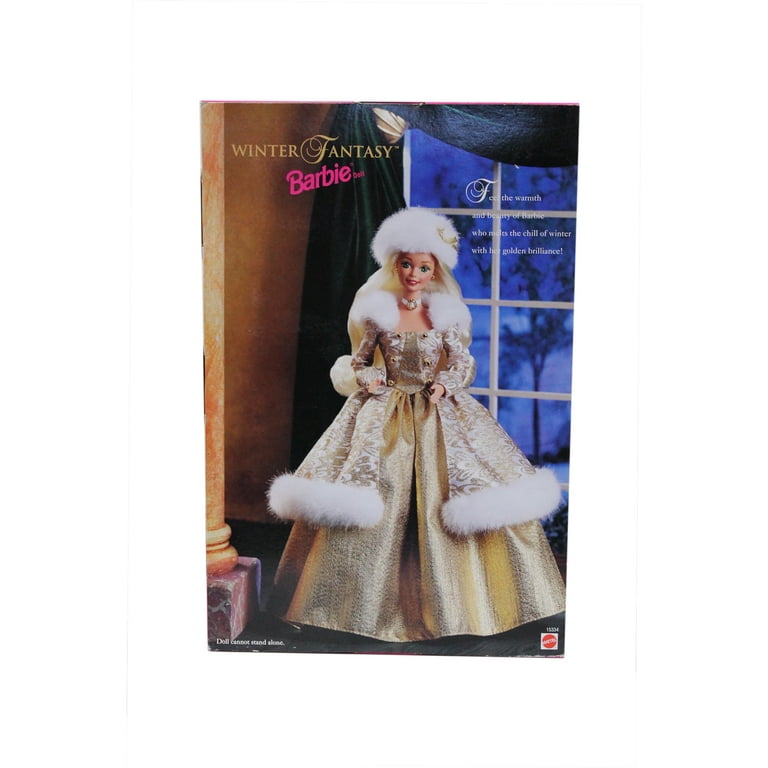 1995 Winter Fantasy Barbie Blonde Sam s Club Exclusive