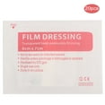 thumbnail image 1 of Wound  Plaster Wound  Bandage Waterproof Wound  Bandage Wound Dressing 20pcs / Box Adhesive Bandage Transparent Waterproof Wound  Plaster Wound Dressing6 X 7 Cm / 2.4 X 2.8 In, 1 of 8