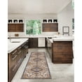 thumbnail image 3 of Linon Home Décor Washable Julian Area Rug or Runner Collection, Ivory and Gold, 2' x 8', 3 of 8