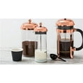 thumbnail image 2 of Bodum Chambord Manual Milk Frother, 17 Ounce, Copper, 2 of 7