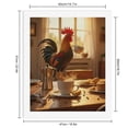 thumbnail image 2 of Paint by Numbers Kit for Adults, Rooster Morning Coffee Scene Paint by Numbers, Easy Paint by Numbers Kit for Adults Beginner, DIY Adult Paint by Number Kits on Canvas, Home Decor, 2 of 7