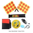 thumbnail image 3 of Kit Árbitro Fútbol ​​silbato Juego Y Tarjetas ​​rojo Amarillo, 3 of 9