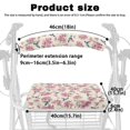 thumbnail image 6 of HELLHERO Flowers Walker Seat Cushion Cover Backrest Covers with Easy Fit Reusable Moisture Wicking for Seniors, 6 of 7