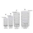 thumbnail image 4 of HLONK ✪ 5 Layer Stackable Bead Containers Small Item Plastic Round Clear Storage Jar Box, 4 of 18