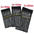 thumbnail image 3 of Transemion 3x140mm/4x160mm/5x180mm Rasp Files Set Wood Tools for Rasp Filing Woodworking Hand File Tool, 3 of 6