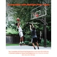 thumbnail image 3 of VEVOR Basketball Pole Pad, 71 inch Tall and 1.2 inch Thick Heavy Duty Wrap Around Pole Padding, Fits 2-6.3 Round & 4.5x4.5 inch Square Pole, All-weather Waterproof Protective Pad, 3 of 9