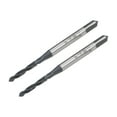 thumbnail image 1 of Unique Bargains Robinet à Flûte en Spirale M2 x 0.4, Robinet de Filetage pour Machine Métrique, Revêtement Nitriding HSS, Tige Ronde avec Extrémité Carrée, 2 Pcs, 1 of 7