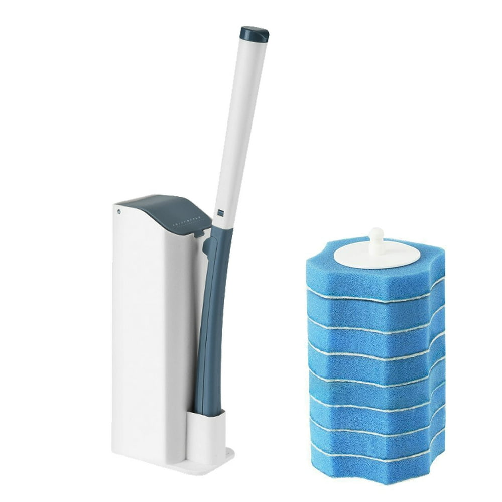 Toilet Bowl Cleaner, 8 Disinfecting Refills, Bathroom Cleaning Supplies