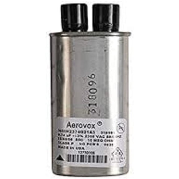 59001162, AP6009826, PS11742999 Capacitor For Whirlpool Microwave Oven (Fits Models: RFS, RCS, HBC, MT4, DQ2 And More)