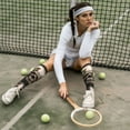 thumbnail image 6 of Gaeub Cyber Skeleton With Tattoos Printed Design Socks Stretchy High Tube Socks for Men Women Teens , Softball Soccer Socks for Hiking, Sport, 6 of 6
