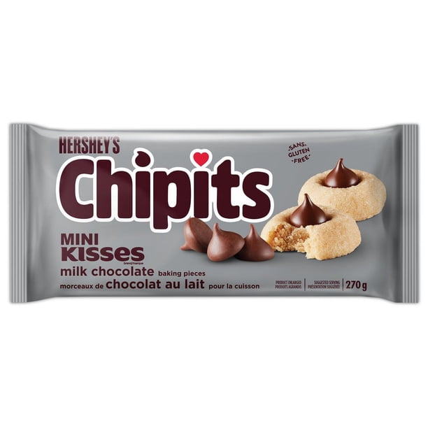 HERSHEY'S CHIPITS Mini KISSES Baking Pieces, 270g - Walmart.ca