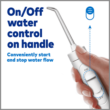 Waterpik ION Cordless Countertop Water Flosser - White