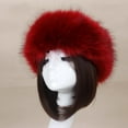 thumbnail image 4 of Soumake Women Autumn Winter Faux Fur Thickened Hat Outdoor Cold-Proof Warm Plush Beanie Fashion, 4 of 8