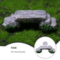 thumbnail image 3 of SHINYPASING 1 Set Mini Garden Tiny Bridge Grey Resin DIY Material Indoor Decoration, 3 of 8