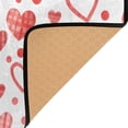 thumbnail image 3 of Ryvnso Hearts Bow Area Rug Floor Mats Non-Slip Home Carpet 63 x 48 inch, 3 of 7