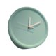thumbnail image 1 of Reloj de pared de esquina interior, decoración de arte de pared, reloj colgante decorativo simple moderno Verde menta, 1 of 9