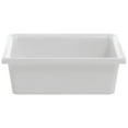 thumbnail image 6 of HUBERT® SmartFit 1/6 Size Cold Food Pan White Melamine - 6 1/5"L x 6 7/10"W x 2"D, 6 of 7