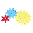 thumbnail image 2 of kusrkot 3X Busy Board Parts Multifunctinal Montessori Gear Busy Board for Children Kids 3 Pcs, 2 of 9
