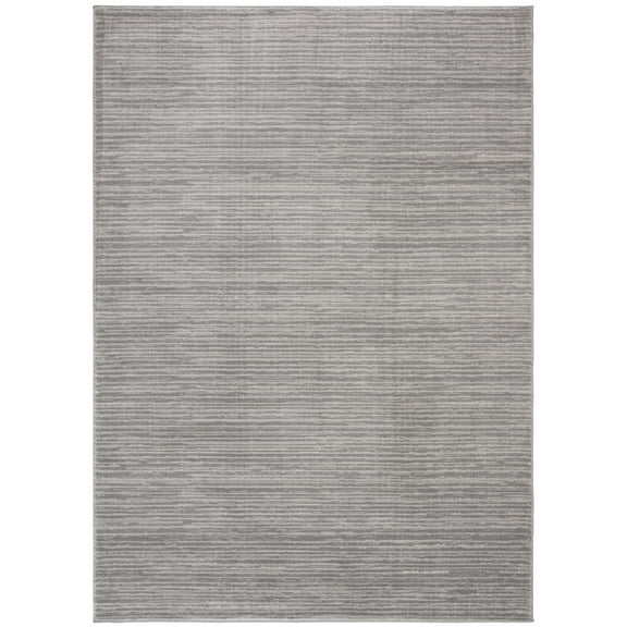 SAFAVIEH Vision Adrasteia Overdyed Solid Area Rug, Silver, 2'2" x 4'