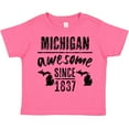 thumbnail image 3 of Inktastic Michigan Awesome Since 1837 Boys or Girls Toddler T-Shirt, 3 of 5