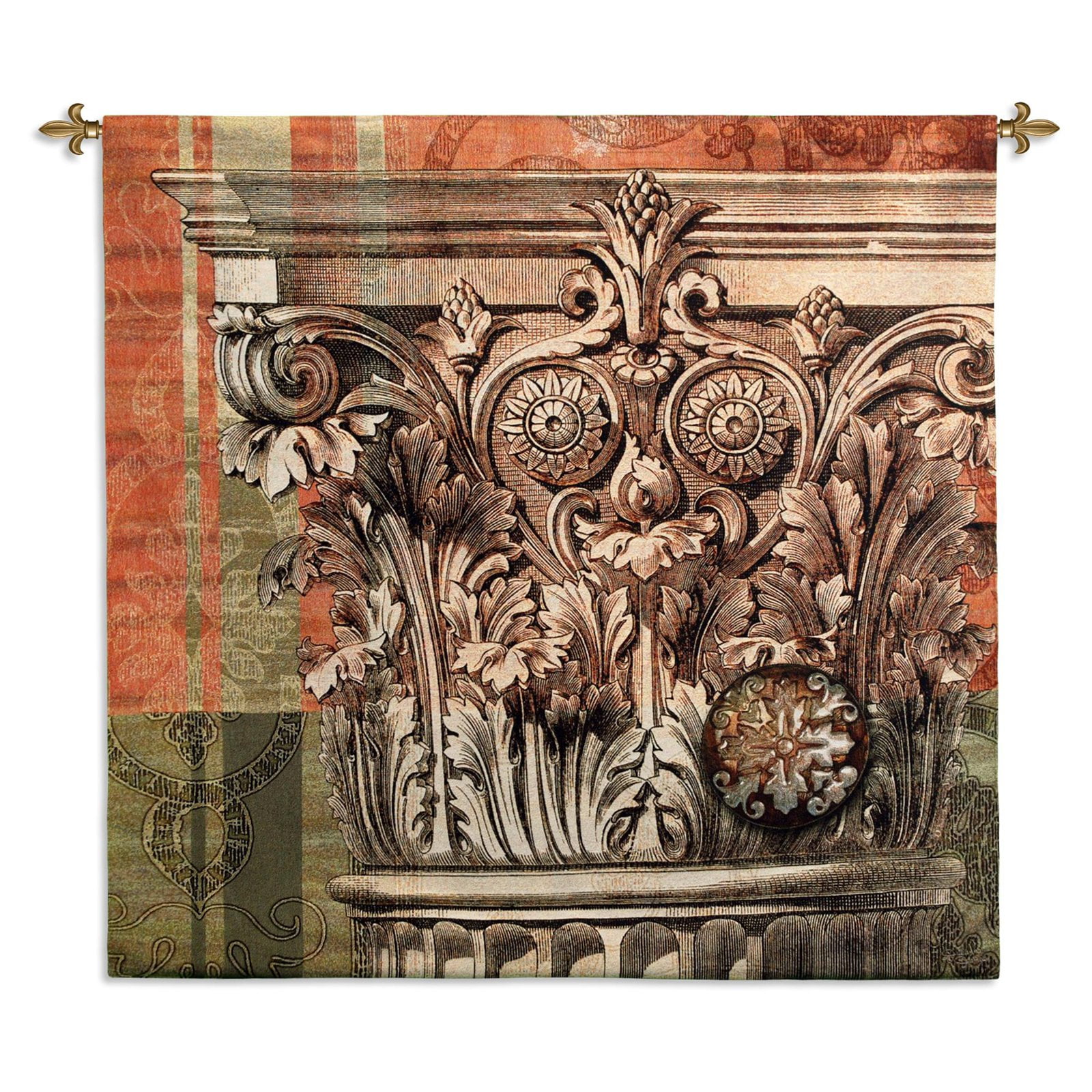 Fine Art Tapestries Iconic Capital Wall Tapestry