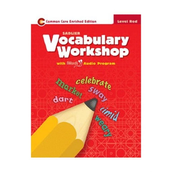 Pre-Owned Vocabulary Workshop Level Red (2013) (Paperback) 0821580019 9780821580011
