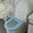 blue, variant on Waterproof Silicone Toilet Seat Cover, 16.77 x 15.21 in, Keeps Seat Clean and Dry, for Easy Bathroom Hygiene and Comfort