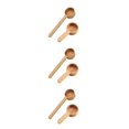 thumbnail image 2 of Goriertaly 2pieces Food Grade Walnut Wooden Spoon For Easy Cleaning Precise Measuring Beech 3Set, 2 of 6