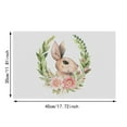 Happy Easter Placemats Truck Hop Bunny Table Mats Seasonal Spring