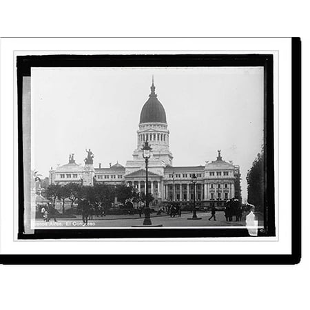 Historic Print, House of Congress, Buenos Aires, 16" x 20"