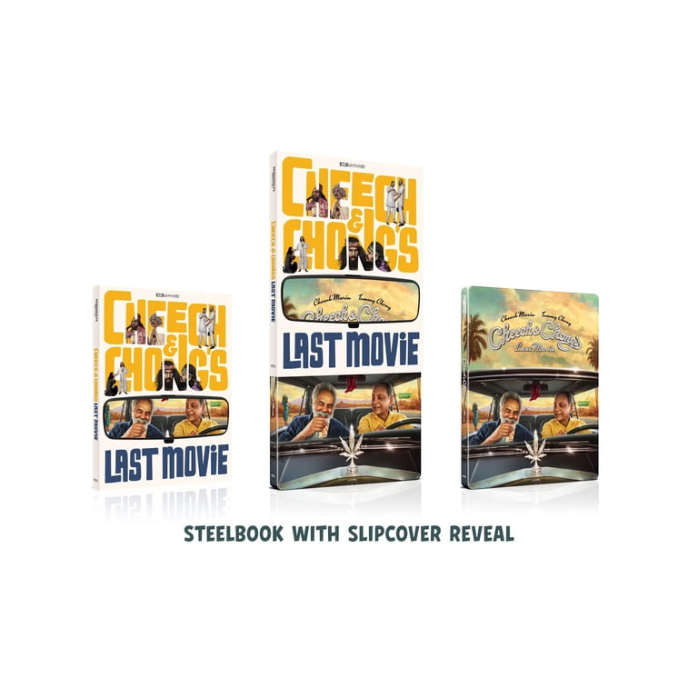 Cheech & Chong's Last Movie Steelbook 4K Ultra HD, comedy
