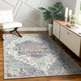 thumbnail image 4 of Luxe Weavers Floral Oriental Multicolor 8x10 Area Rug Stain Resistant Carpet, 4 of 7