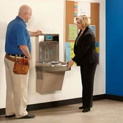 Elkay EZH20 Wall Mounted Filtered Bottle Filling Station and Water Fountain