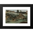thumbnail image 2 of Jean-Baptiste-Camille Corot 24x16 Black Modern Framed Museum Art Print Titled - Morvan, Little Mill, 2 of 5