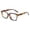 A, variant on Tortoiseshell Reading Glasses 6.3 Inch for Women, Prescription +2.50 Diopter Oversized Square Blue Light Blocking Glasses, Fashion Computer Eyewear, Hearing and Vision Aids