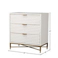 thumbnail image 4 of Pemberly Row Wood Small 4 Drawer Accent Chest in Natural Gray, 4 of 7