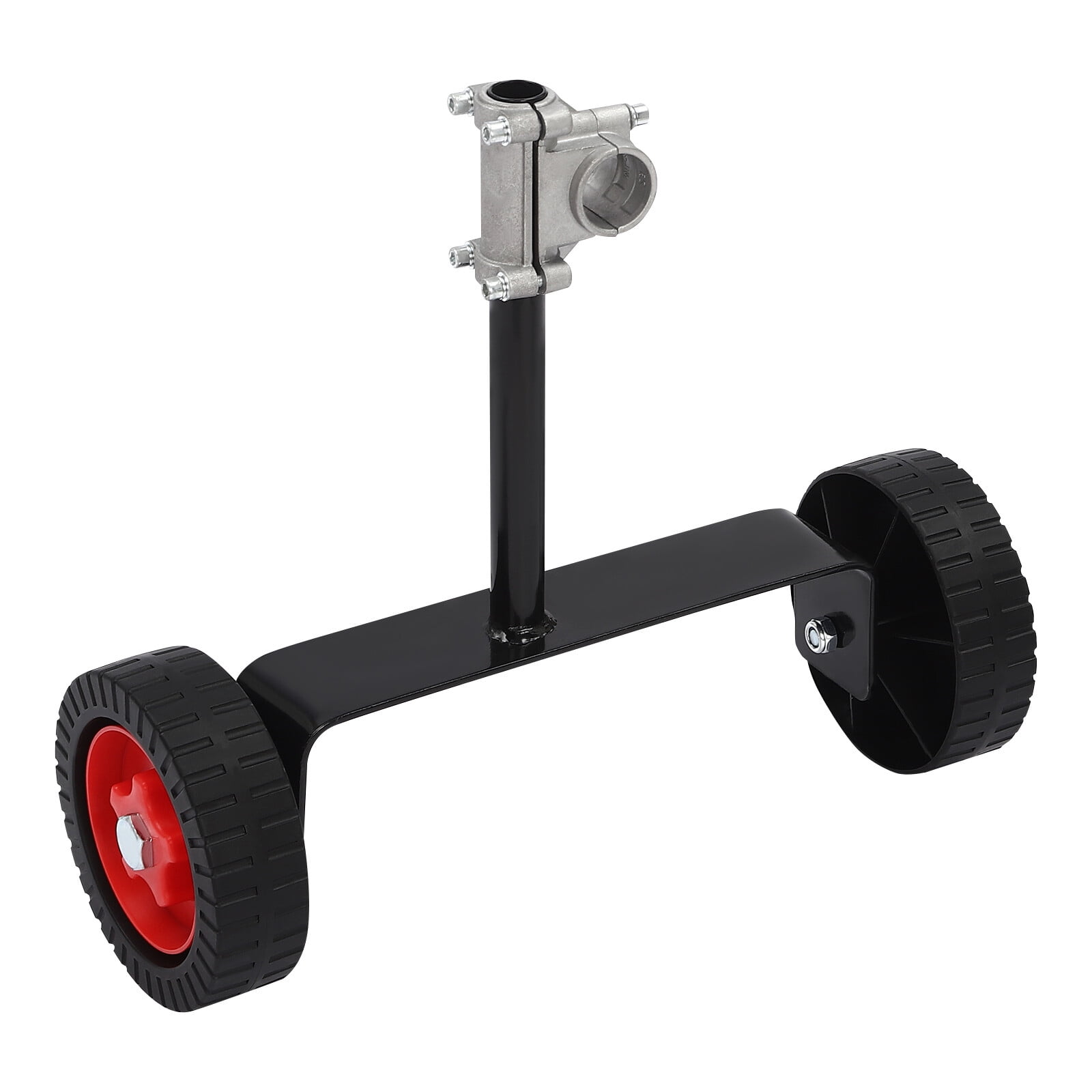 ToppiJoy Universal Adjustable Support Wheel, Adjustable String Trimmer Support Wheel Walk Behind Auxiliary Attachment for Weed Trimmer Gas String Trimmer Petrol/Electric Brushcutter Strimmer